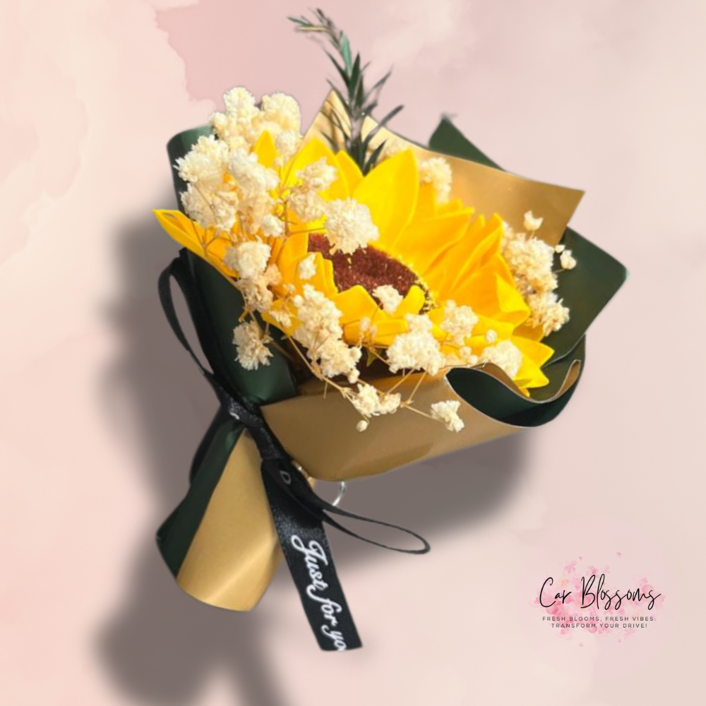 Car Blossom Mini Bouquet